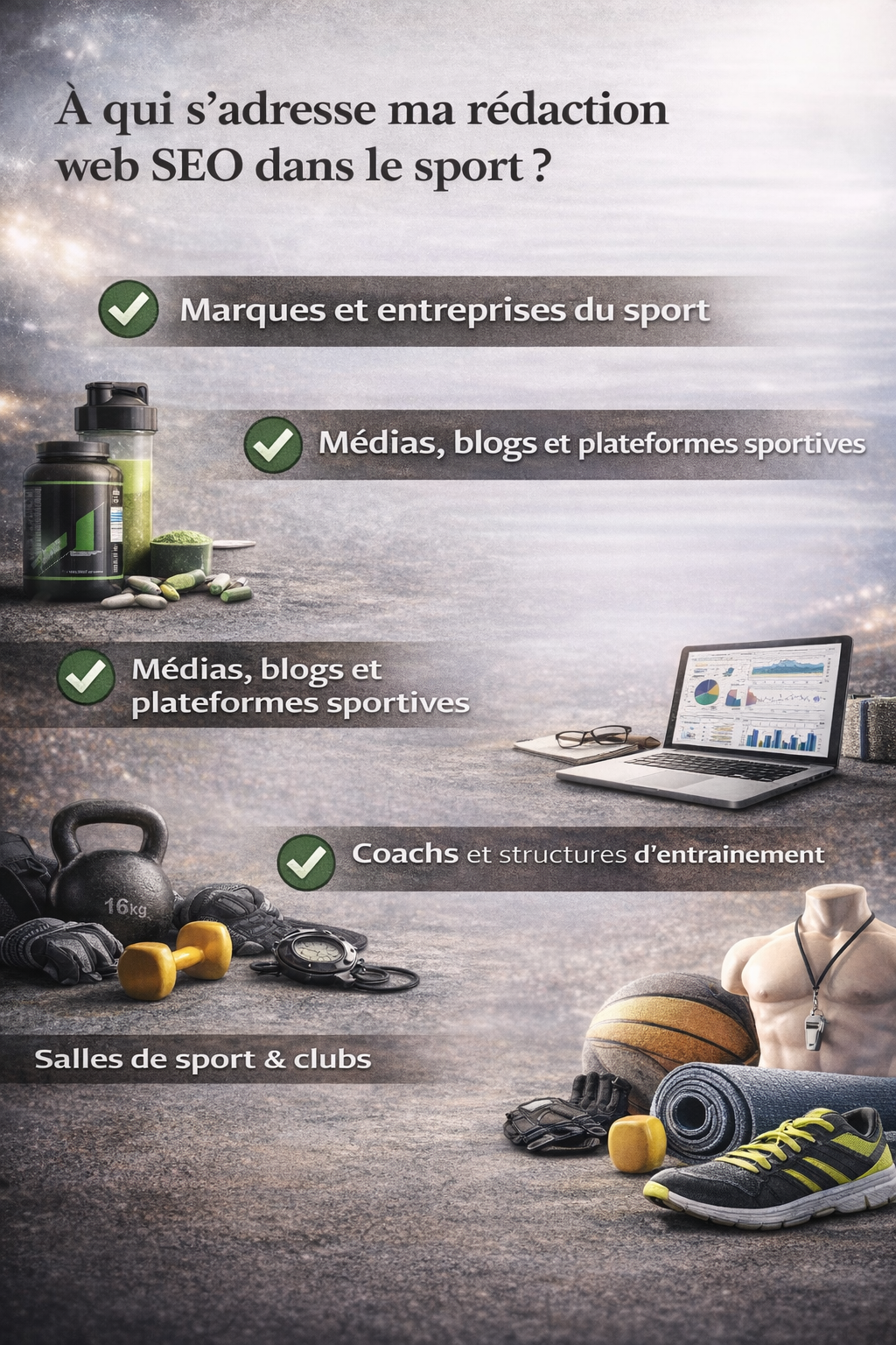 Rédacteur seo dans le sport
