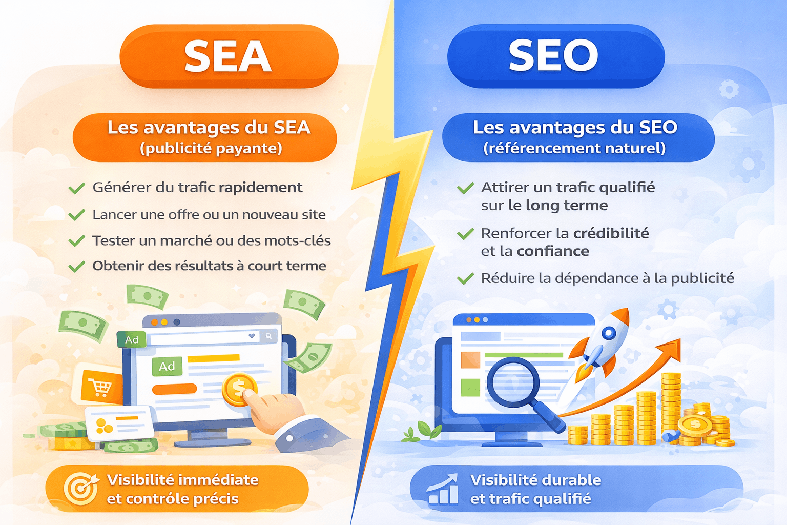 SEA vs SEO
