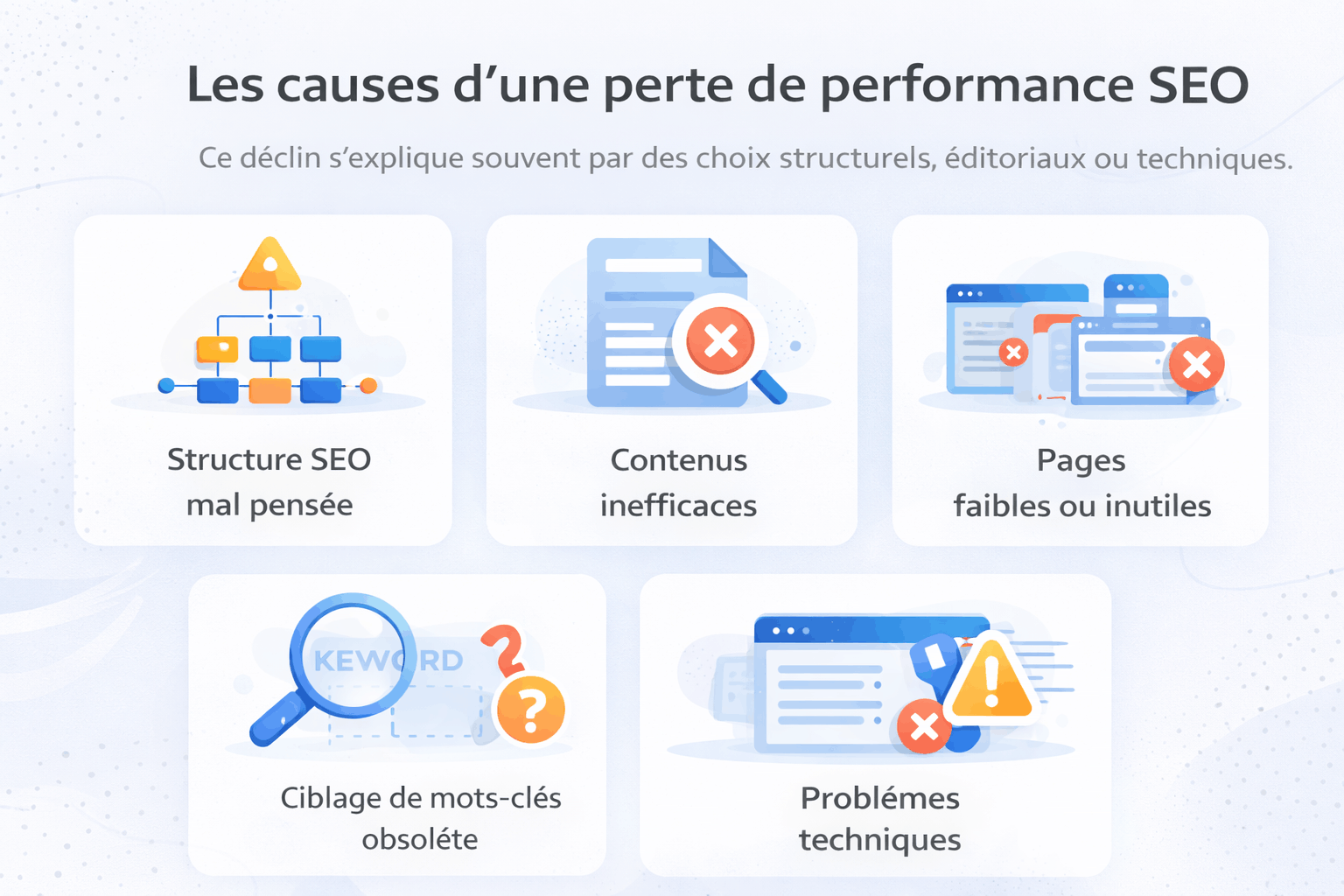 Processus site web SEO